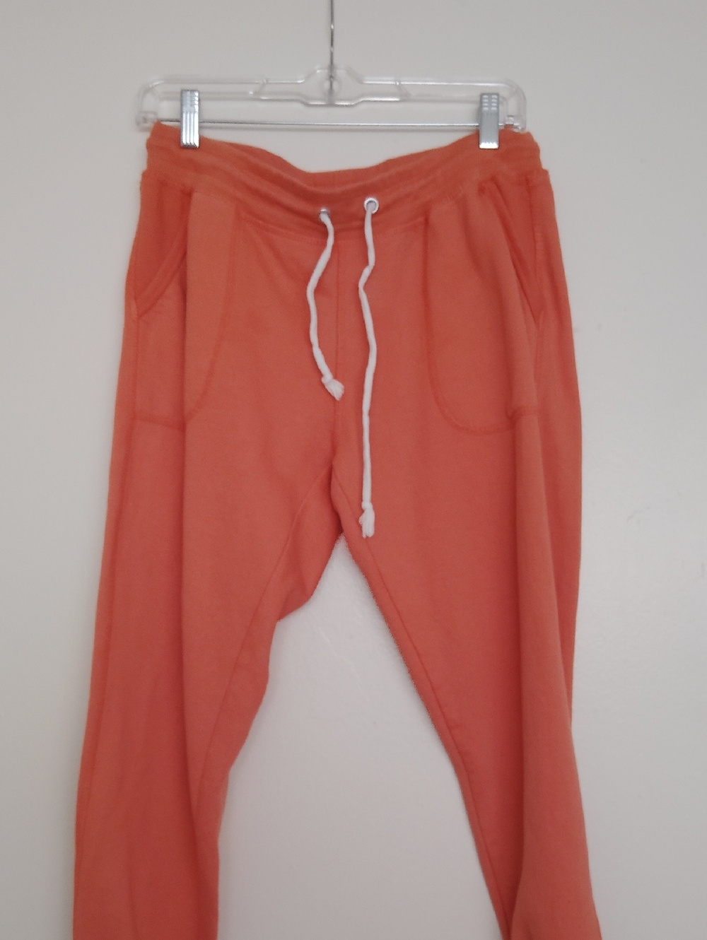 Exist Coral Drawstring Joggers with White Cord